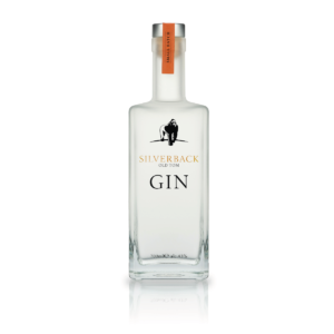 Silverback Old Tom Gin on a white background